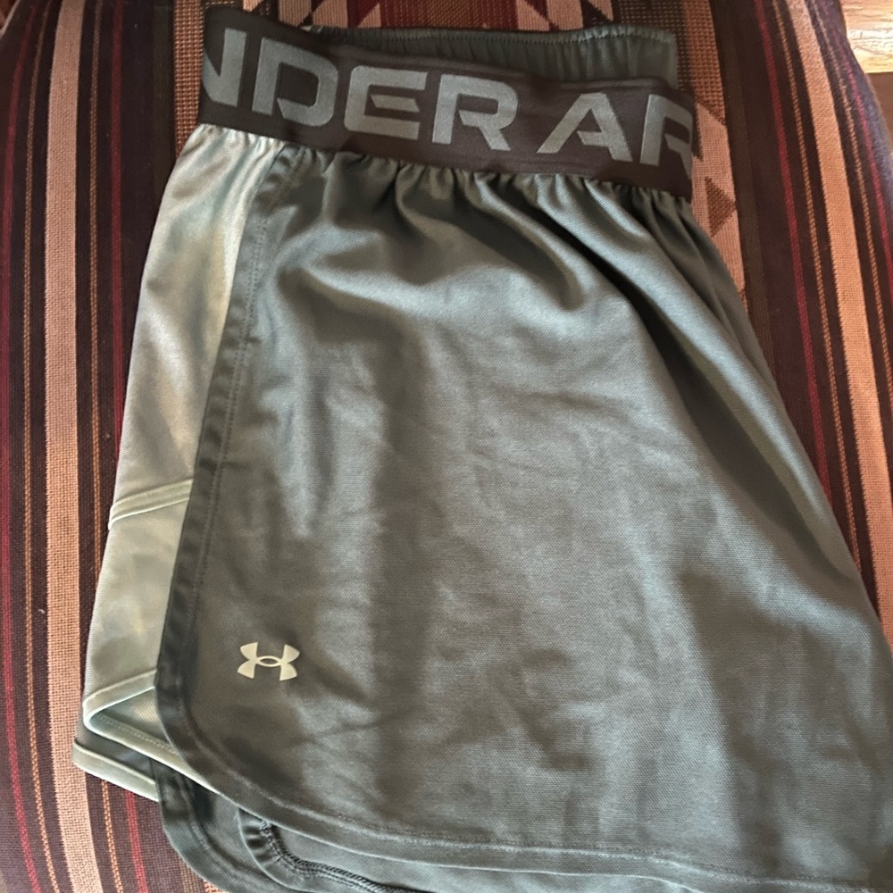 Under Armour Green Athletic Shorts
